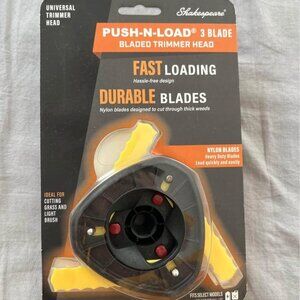 Universal Trimmer Head - 3-Blade, Push-N-Load (brand new)